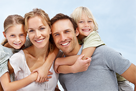Family with Illinois Insurance Coverage